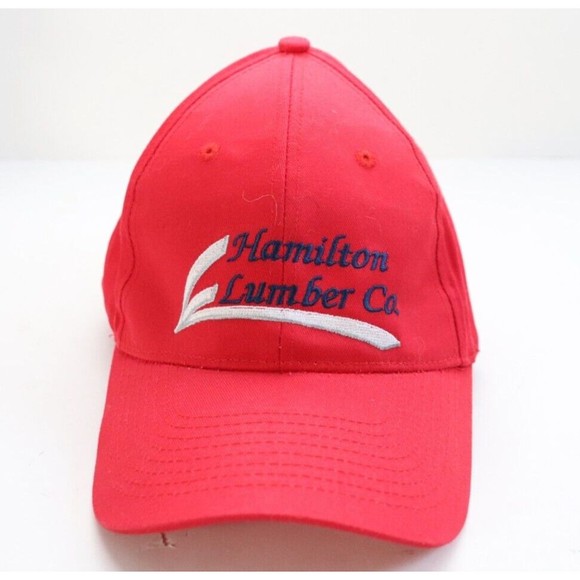 Hamilton Lumber Company Red Hat‎ Vintage - Picture 1 of 6